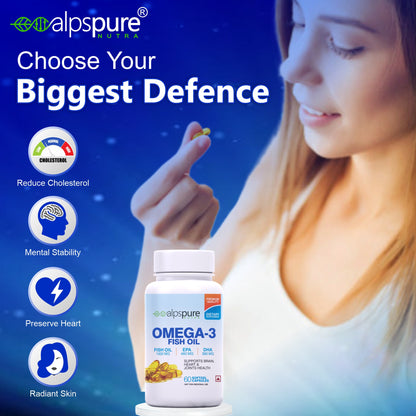 Omega-3 Fish Oil Softgel