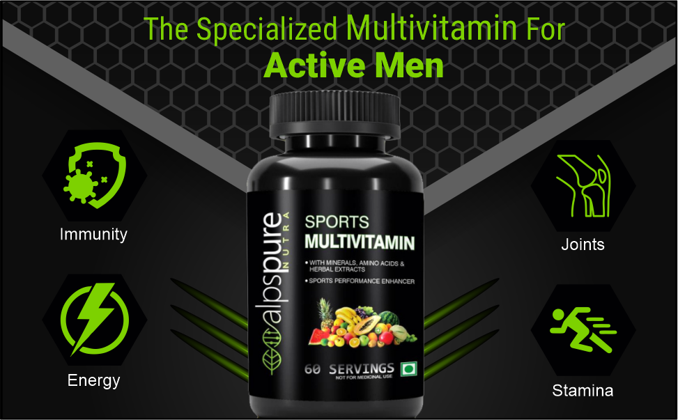 Mens- Sports Multivitamin-Veg