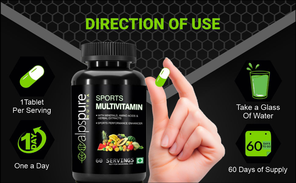 Mens- Sports Multivitamin-Veg