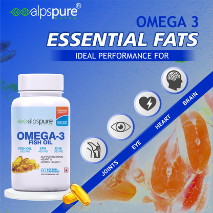 Omega-3 Fish Oil Softgel