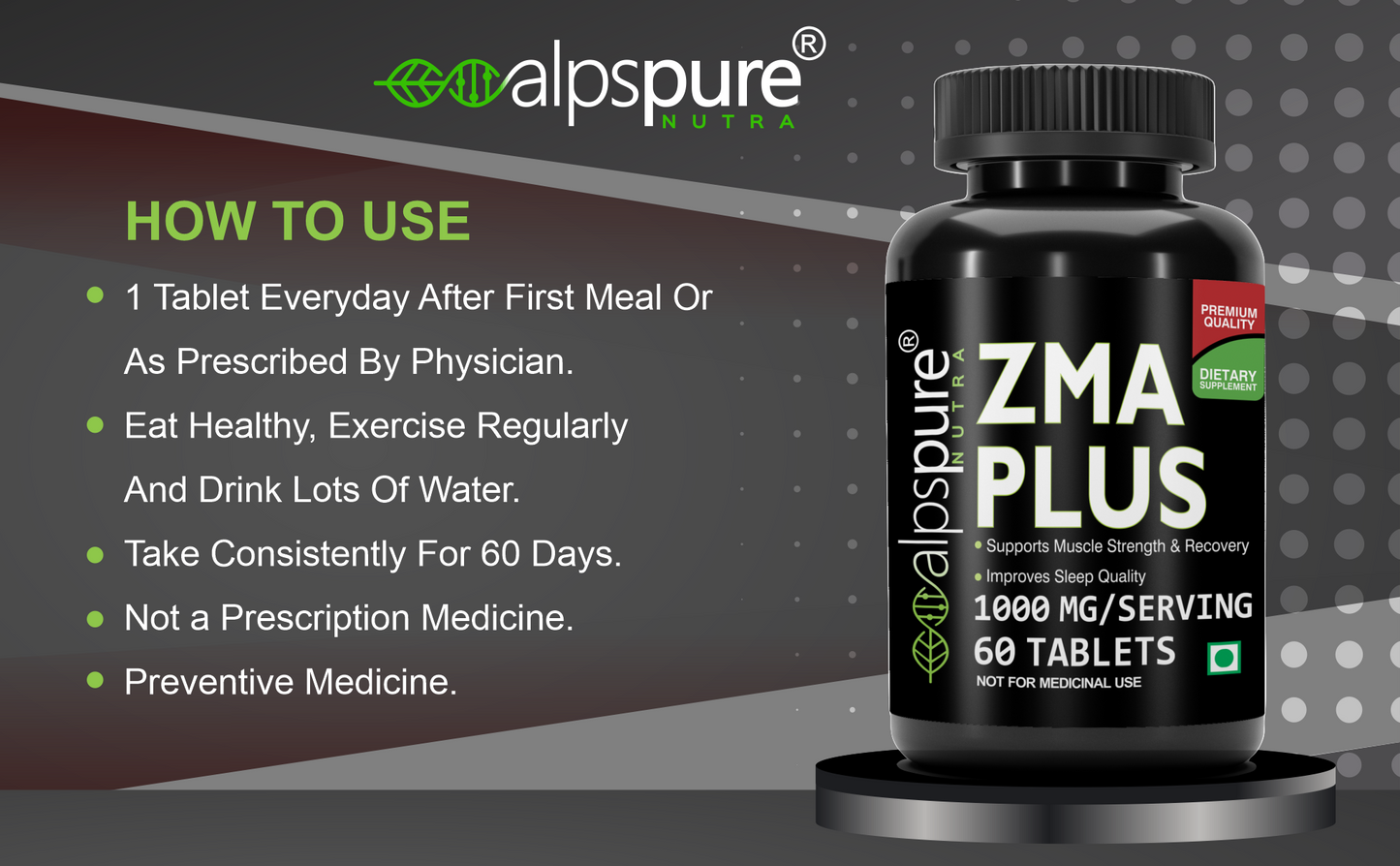 ZMA Plus Tablets